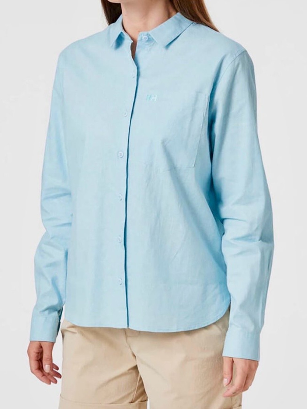 Brand New Women’s HELLY HANSEN Club Button Up Shirt Size Small Retail $100